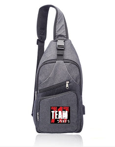Team 717 Travel Sling Bag (w/usb port)