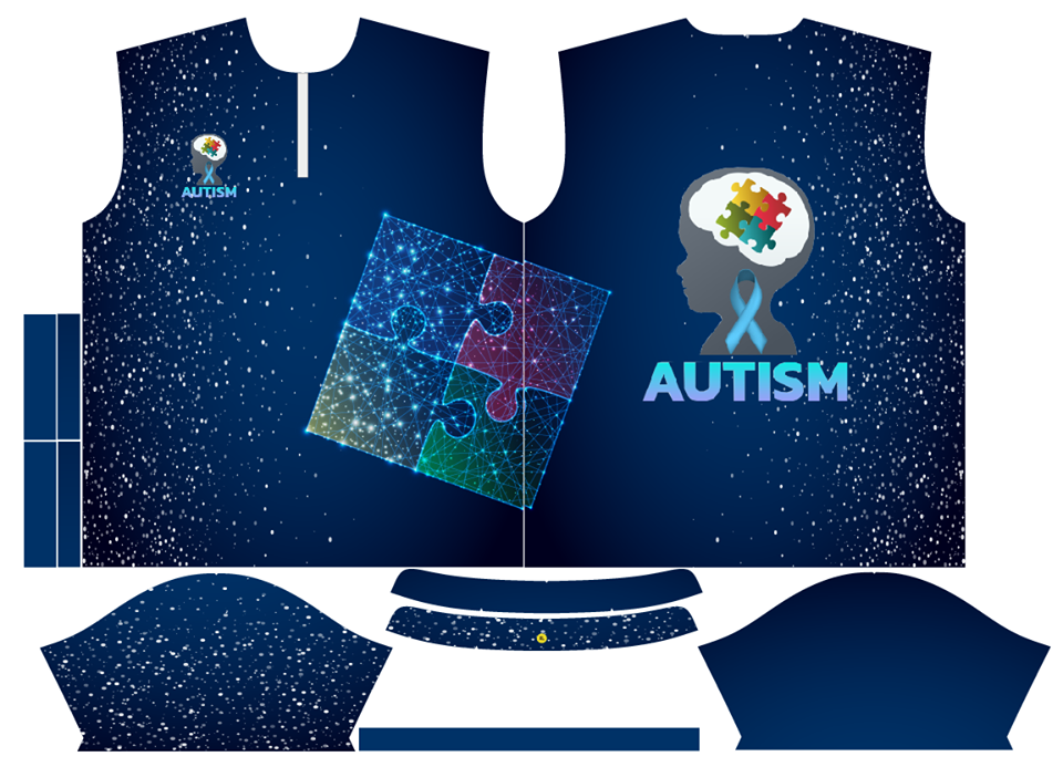 NEW- PRESALE! Team 717 Autism Charity Shirt (