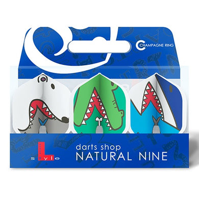 L-Style - (L1) Standard Graphic Flight - Caution Predators (Natural Nine colab)