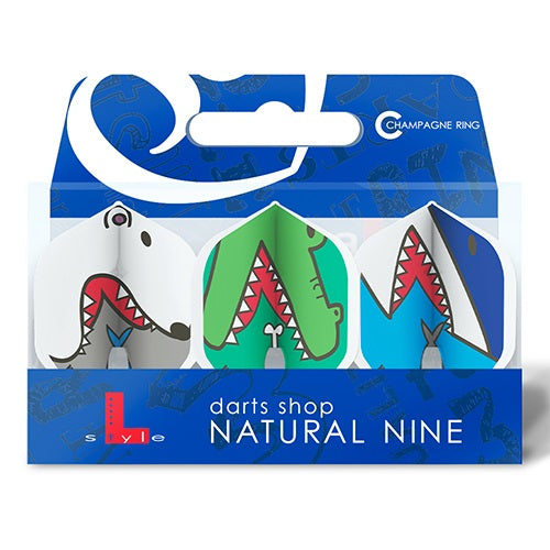 L-Style - (L1) Standard Graphic Flight - Caution Predators (Natural Nine colab)
