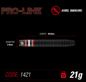 Winmau Pro-Line Black Onyx (21g/90%)