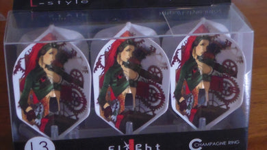 L-Style - (L3) Shape Graphic Flight - Steam Punk Girl