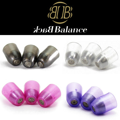 L-Style Backbalance Champagne Cap (set of 3, 0.4g weighted, 95% tungsten)